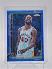 HARRISON BARNES 2025-26 TOPPS CHROME BLUE WAVE REFRACTOR SPURS /150 Q5692