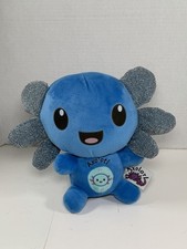 Axolotl Plush Blue 8 inches EUC