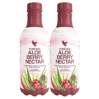 Pure Aloe Vera Gel with Cranberries and Apple pack of 2