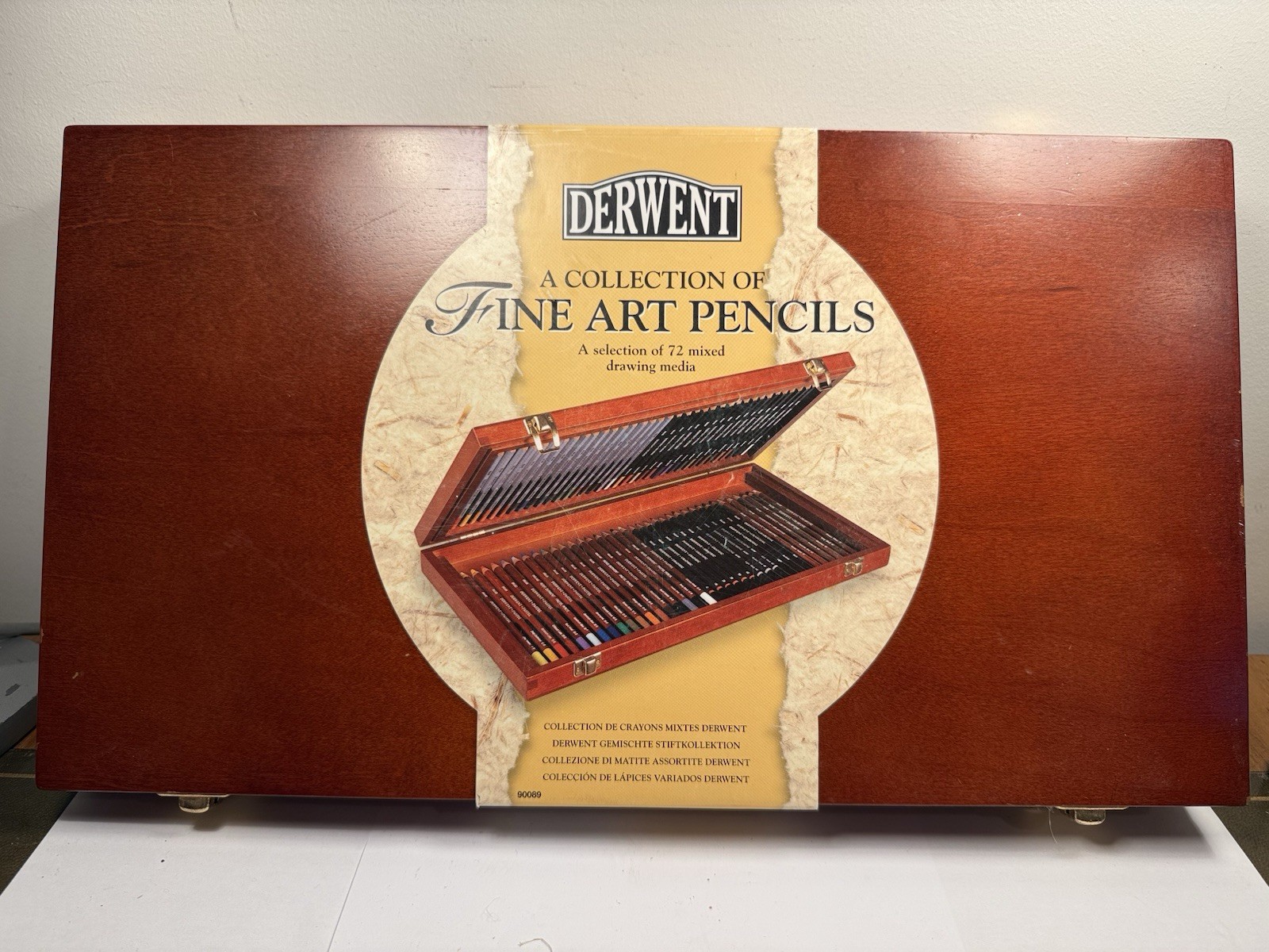 In Wooden Box, 72 Unused, Mint Condition.
