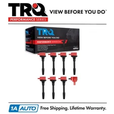 TRQ Performance Ignition Coil Set Fits 2018-2020 Ford F-150 Mustang
