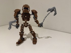 Lego Bionicle Toa Onewa 8604 100% Complete No Box No Instructions Kanohi Mask