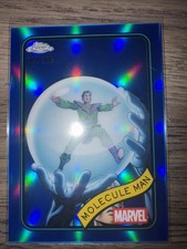 Topps Chrome Marvel 2025 #21 Molecule Man Blue Refractor Base 299