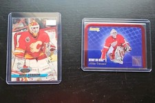 93-94 Topps Staduim Club 1st Day Issue Mike Vernon #319, 95-96 Donruss Between 