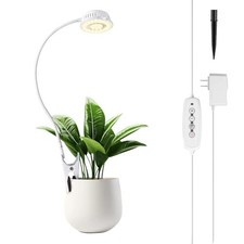 LORDEM Grow Lights for Indoor Plants, Clip-on Gooseneck Plant Lights for 1 pack