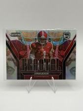 Panini 2025 Prizm Black Fractal Domani Jackson NCAA Football #11 Insert
