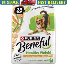 Healthy Weight Dry Dog Food Chicken Protein Vitamins Minerals Kibble 28lb Bag US 1.75 per pound
