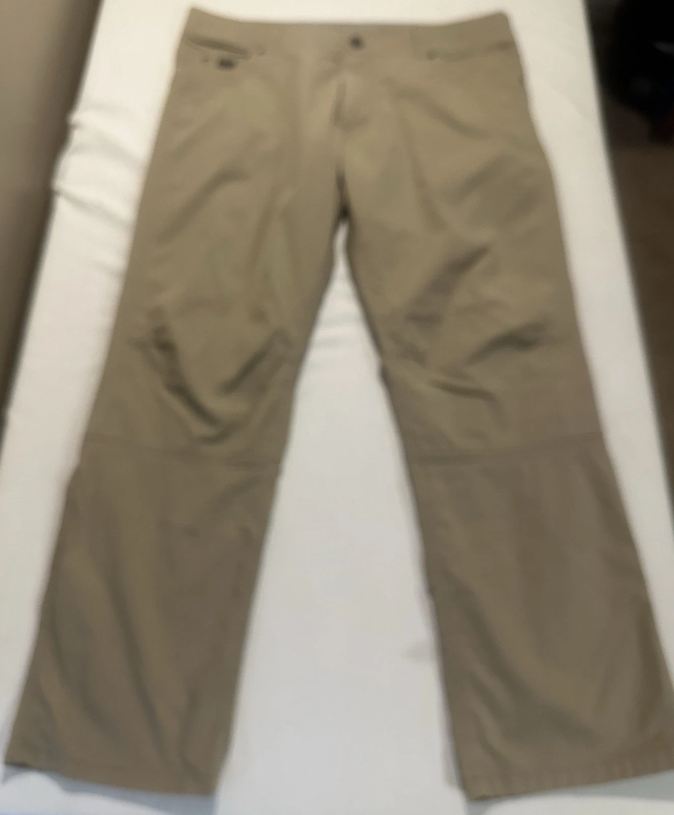 Kuhl Men's Lightweight Khaki Pants Size 38x30 Outdoor Hiking Lightweight Nice!