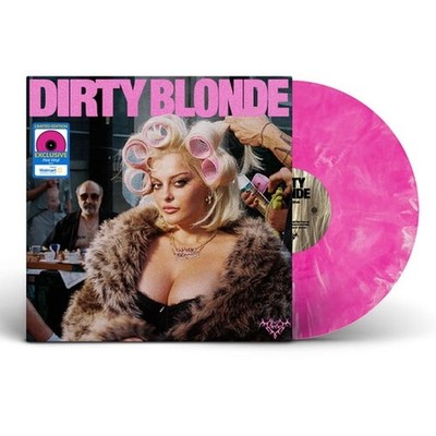 Bebe Rexha - Dirty Blonde Walmart Limited Edition Pink White Marble Color Vinyl