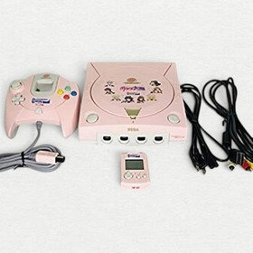 Sega Dreamcast HKT-3000 Home Console Gamecube Sakura Taisen Wars Unit Pink