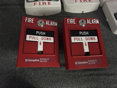Simplex 4099-9012 Fire Alarm Pull Station (RARE)