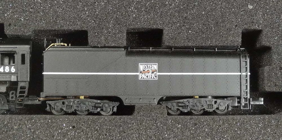 Western Pacific Northern #486, Con-Cor Rail Baron, Probably No Track Time - Image 3 of 4