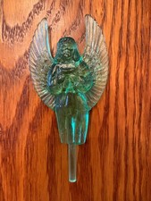 Vintage Ceramic Tree Topper Angel