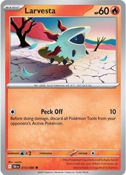 Larvesta 015/086 Black Bolt Common