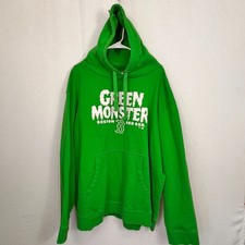 Boston Red Sox Hoodie Sweater Mens 3XL Fanatics Green Monster MLB Baseball Gym