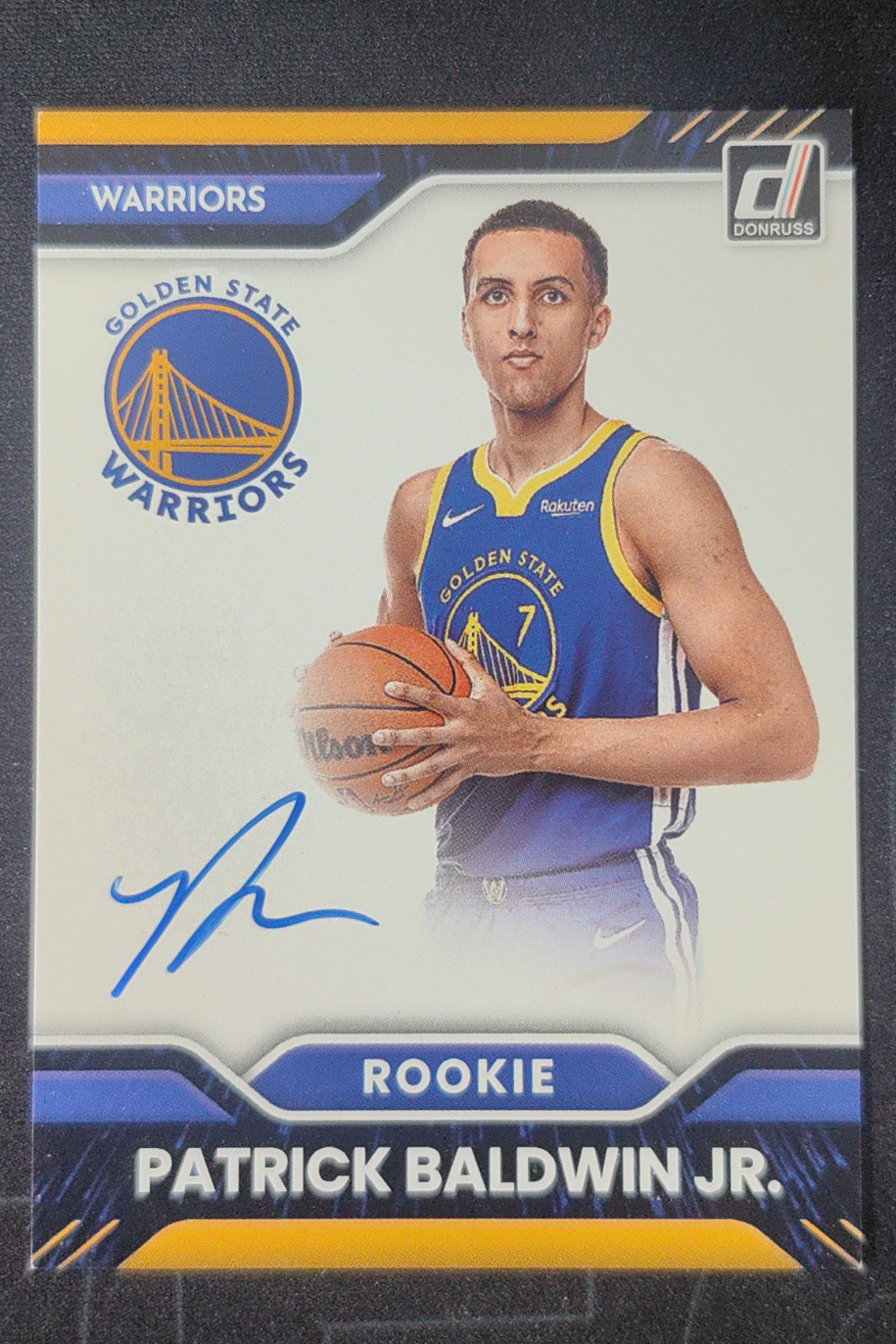 2022-23 Panini Donruss Patrick Baldwin Jr. Next Day Auto RC Rookie #ND-PBW