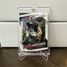 Panini Prizm Football 2025 Drake London Atlanta Falcons White Disco Prizm #198