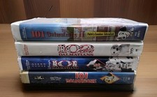 DISNEY VHS LOT OF 4 101 DALMATIONS Collection...