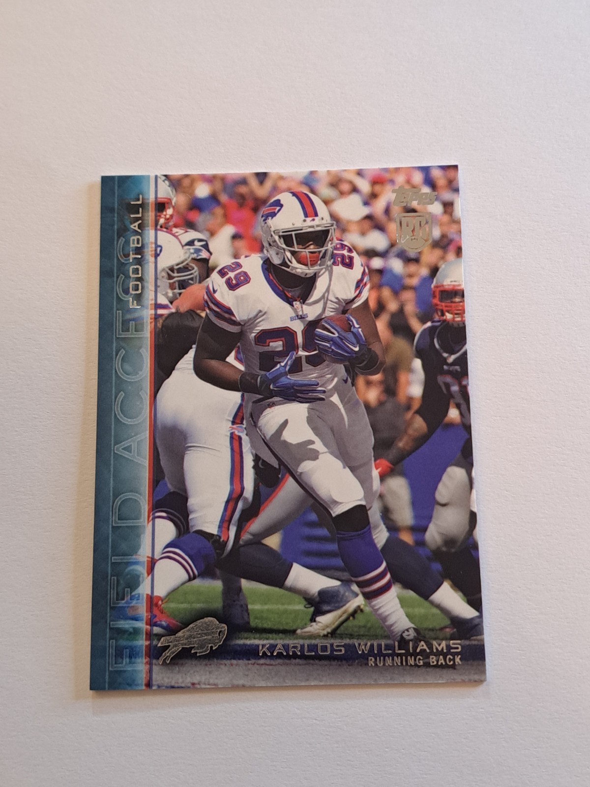 2015 Topps Field Access #145 Karlos Williams Rookie RC Buffalo Bills