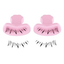 Herramienta de estampillas de pestañas para mujeres herramienta de maquillaje de ojos hágalo usted mismo extensiones de pestañas inferiores 1438