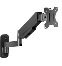 Monitor Wall Mount for 17-32 inch Flat/Curved Screen, Computer Monitor Wall M