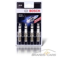 4X ZÜNdkerze Bosch Blister SUPER-4 FÜR Toyota Vw