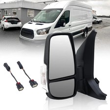 Driver Left Side Power Mirror for Ford Transit 150 250 350 350HD 2010-2023 Heate