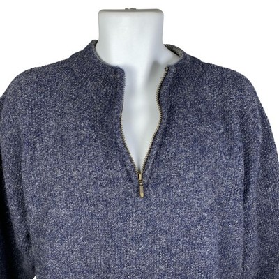 Vintage Woolrich Half Zip Wool Blend Pullover Sweater Mens XL Long Vintage Woolrich Half Zip Wool Blend Pullover Sweater Mens XL Long