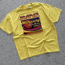 Vintage 2000 Dan Majerle's Sports Grill Phoenix Mercury Retro T-Shirt Size XL