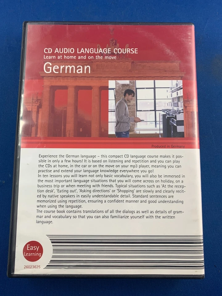 German CD Language Course Learn At Home & On The Move - 2 Audio CDs - Image 2 of 4