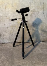 VINTAGE BAUSCH AND LOMB 800MM MIRROR SCOPE w/ TRIPOD