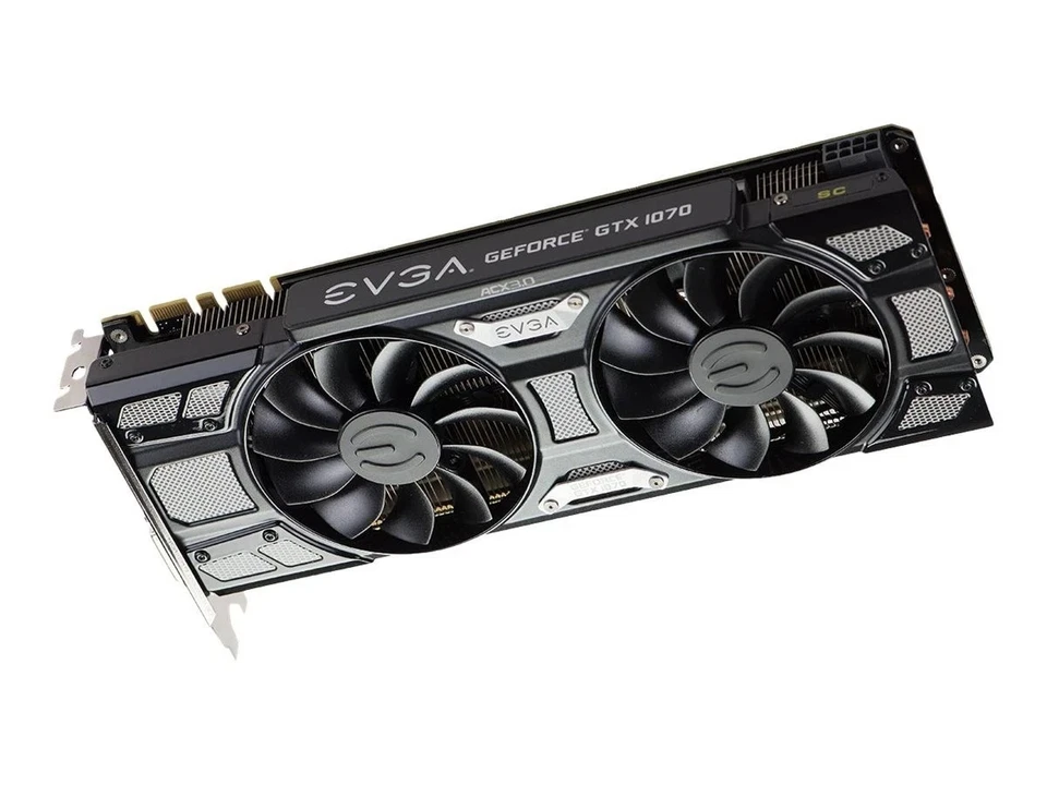 EVGA GeForce GTX 1070 Black Edition 8GB GDDR5 ACX 3.0 Gaming VR Ready - Image 4 of 4