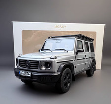 NOREV 1:18 Mercedes Benz G-Class G500 2024 W463 Silver SUV alloy car model