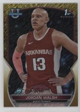 2022-23 Bowman U Chrome Gold Shimmer Refractor 12/50 Jordan Walsh #81 3c7