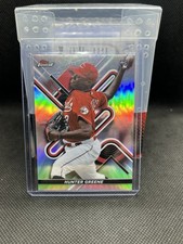 2022 Topps Finest #69 Hunter Greene - Cincinnati Reds RC SILVER REFRACTOR