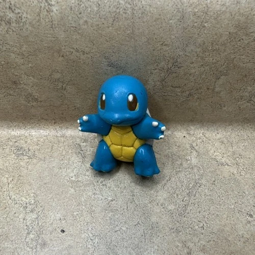 TOMY Pokemon SQUIRTLE 1.5" Mini Figure Nintendo CGTSJ Collectible Vintage Toy