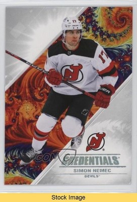 2024-25 Upper Deck Credentials Fractal Simon Nemec #53 READ 0s9c