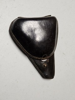 WWII Japanese Nambu Leather Holster