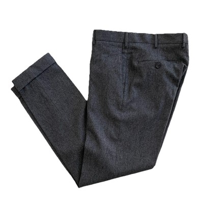 Zanella 1854 Gray Cotton Blend SZ 48 M.in.Italy 5 Pockets Men s Dress Pant NWOT
