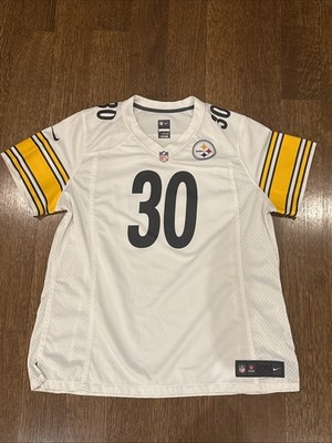 NIKE Official Pittsburgh Steelers NFL On Field jersey James Conner #30 2XL White