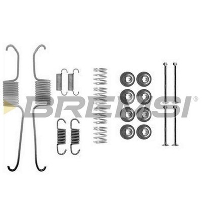 DELPHI LY1342 Kit Accessori Ganasce Freno Posteriore - Compatibile Con OPEL Corsa D, FIAT Grande Punto, CITROËN Nemo E Molti Altri - 2
