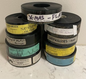 Lot Of 9 Different 35MM MOVIE THEATER TRAILERS, Comedy- See Desc For Titles