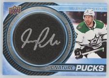 2022-23 Upper Deck Trilogy Signature Pucks Joe Pavelski Dallas Stars #SP-JP