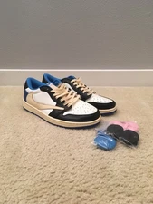 Jordan 1 Retro Low OG SP Fragment Travis Scott - Size 11 - No Box