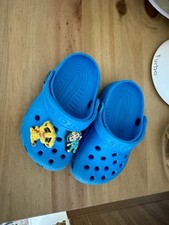 CROCS Kids Classic Clog Child Girls Boys Unisex Toddler Size 4 5 Blue GUC