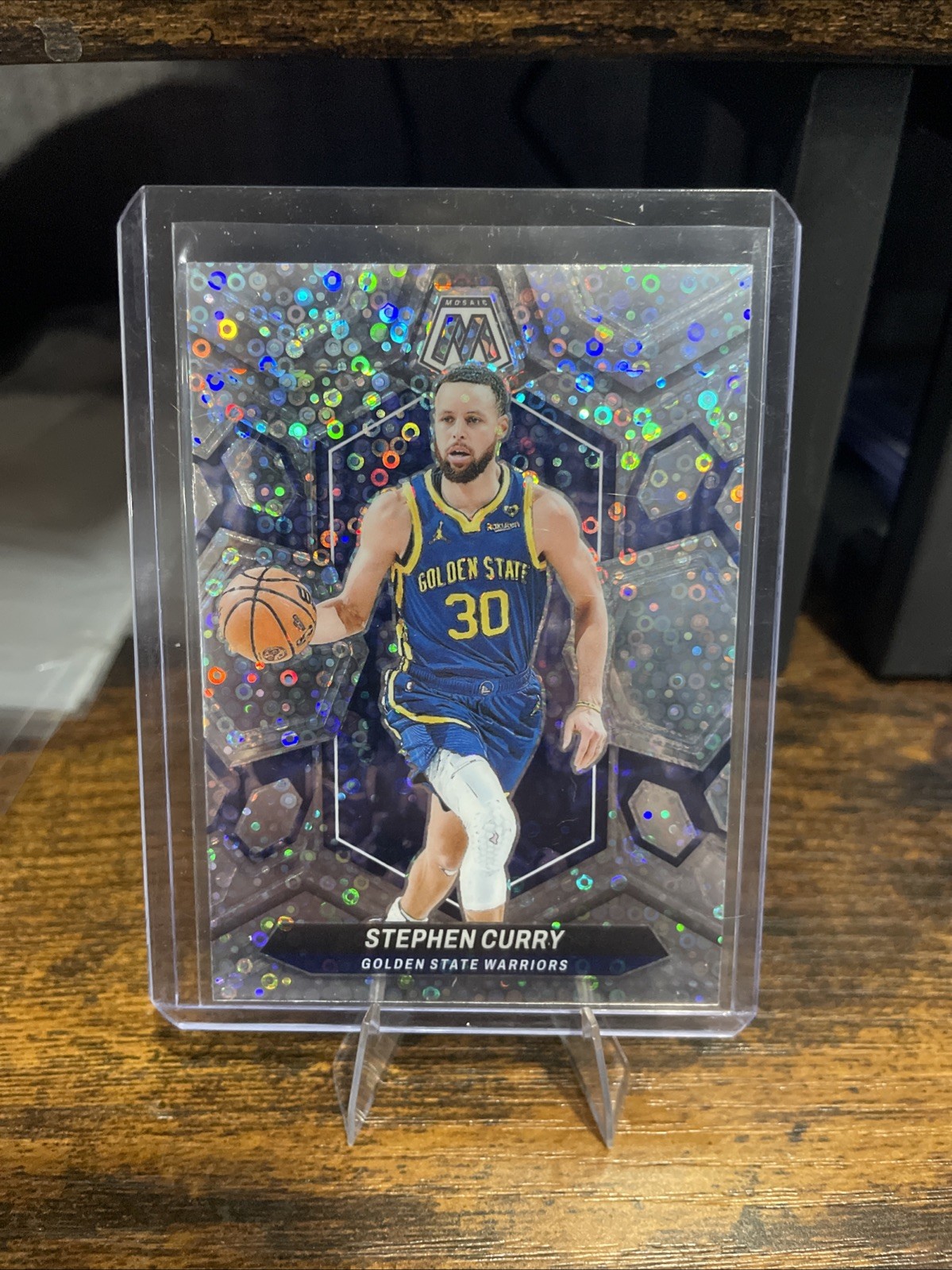 2023-24 Mosaic Stephen Curry Fast Break Silver  #3 Warriors