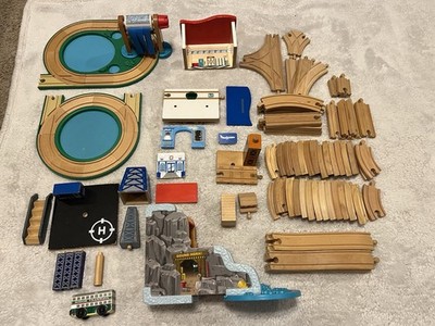 Thomas & Friends Wooden Track Accessories Lot- Some Imaginarium- Misc parts