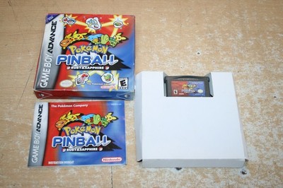 Pokemon Pinball Rubin & Saphir - Nintendo Gameboy Advance Videospiel OVP