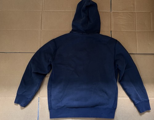 Polo Ralph Lauren Hoodie Mens Large Full Zip Sweatshirt Jacket Blue Pullover - 第 8/16 張圖片