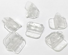 6 Pack Rimless Clips Fits 1/8 to 3/16 Inch 3MM to 5MM Fasteners Hardware